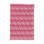 Paisley Block Print pinks