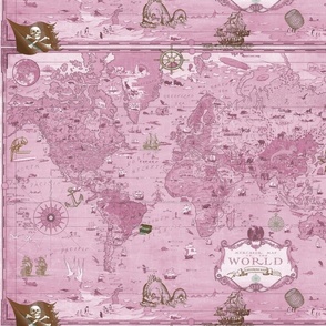 Pink Pirate Map