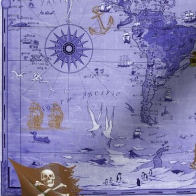 Purple Pirate Map