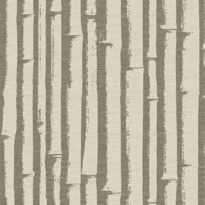BoHo Bamboo Grasscloth Wallpaper -  Mocha/Dark Cream