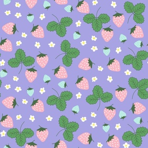 Jumbo Spring Strawberries, Violet by Brittanylane