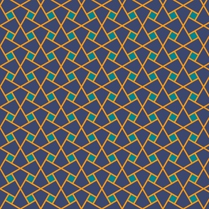 Geometric Pattern: Square Twist: Dream