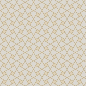 Geometric Pattern: Square Twist: Sandstone