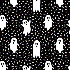 Pastel Confetti Ghosts