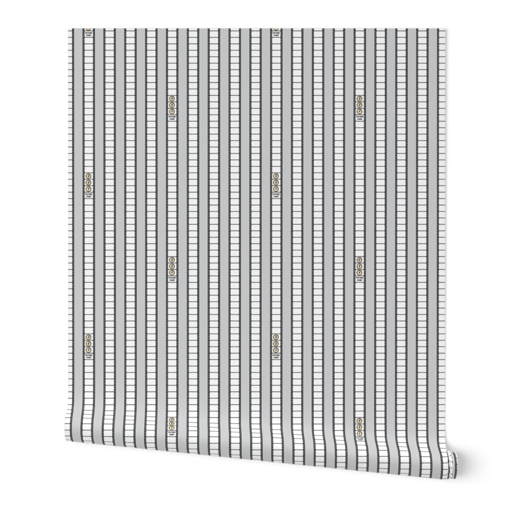 Silver Screen - Film Stripe (gray)