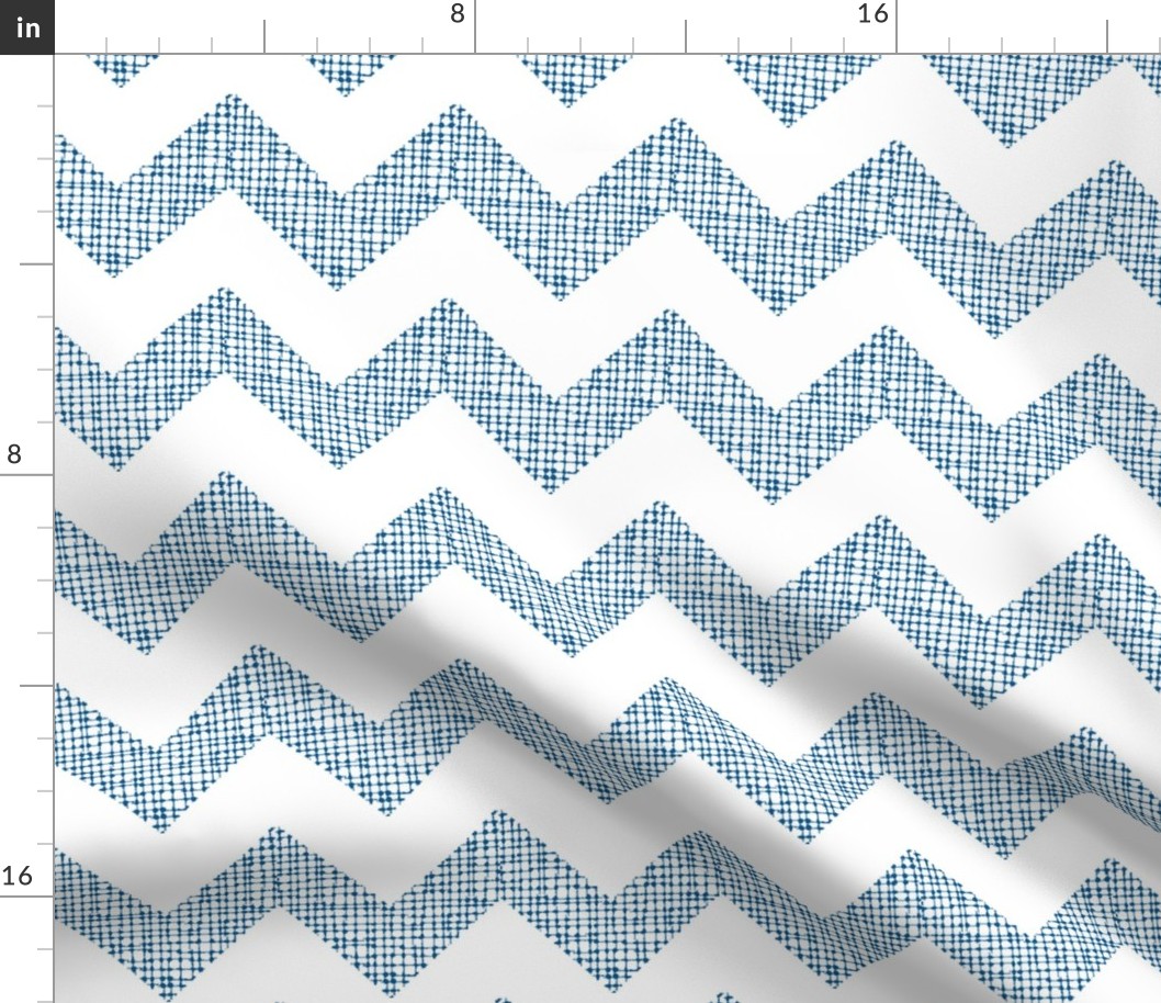 Chevron Sketch Navy