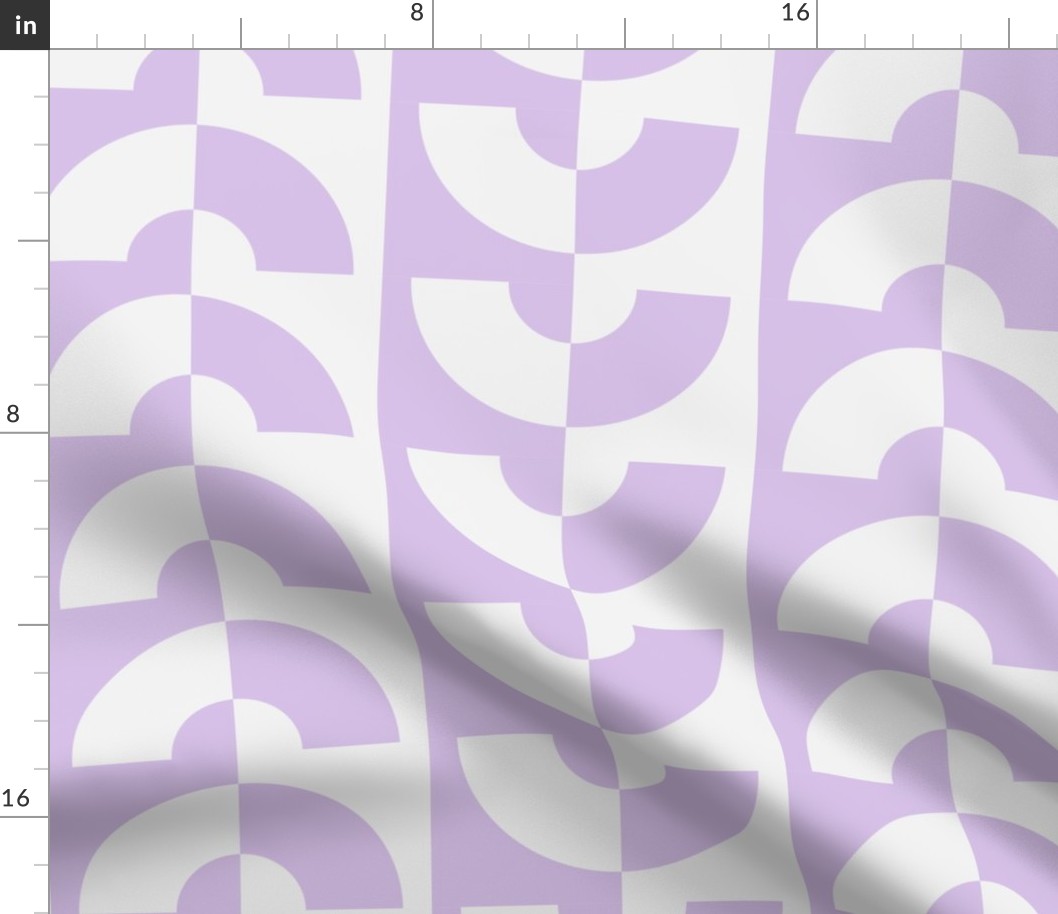 Mod Tilted Tile_Lavender_Small