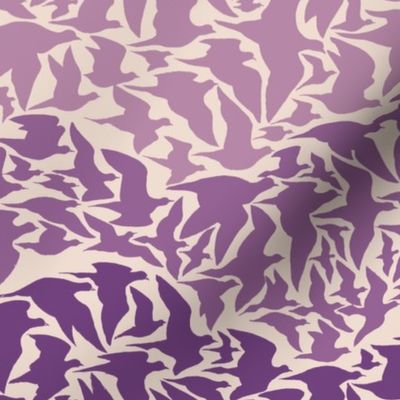 Flight of Pigeons (purple)