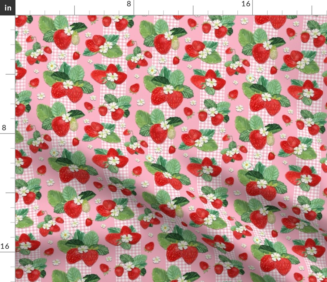 STRAWBERRY DELIGHT - STRAWBERRY KITCHEN COLLECTION (PINK)