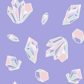 Ditsy Crystal Lilac