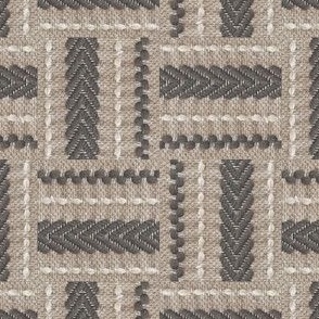  Woven Chevron Patch Work   small