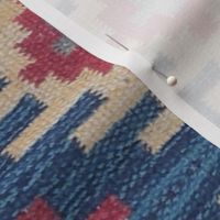 Tie Dye Kilim Faux Woven Texture large  