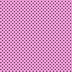 Polka Dots in Pink & Maroon Small