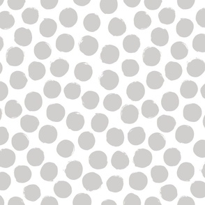 Polka Dots small – grey