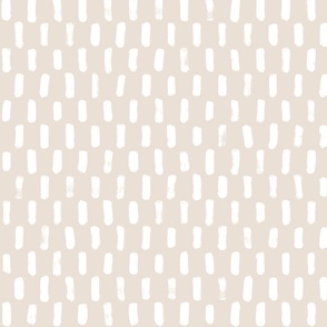 Stripes brushstroke – beige