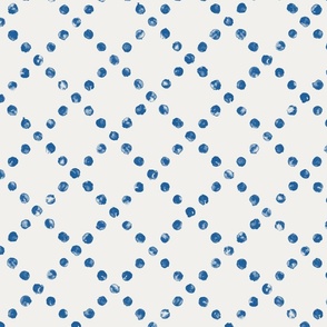 points grid – blue