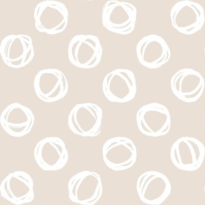 circular line – beige