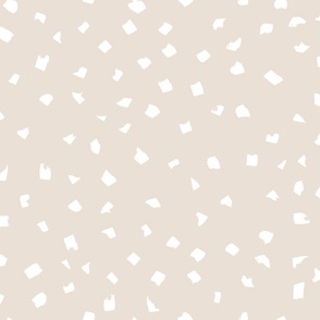 Confetti Dots – beige