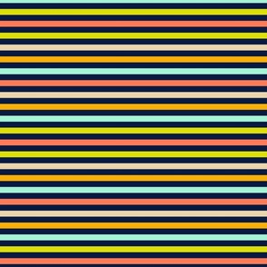 Bold colored horizontal Stripes - small