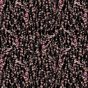 Blossoms - Medium - Black