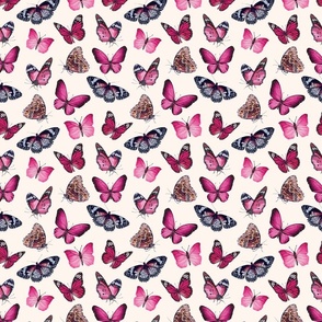 Beverly Butterfly-Blush (Small)