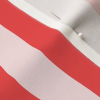 Vertical Cabana Stripe Narrow | Red + Pink