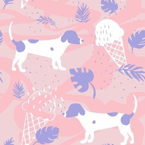 Pastel Pup Summertime