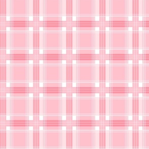 Bubblegum Pink Plaid