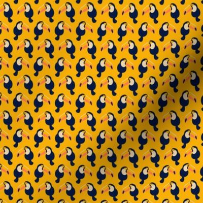 Toucan - Marigold - Small Scale  - 3/4" (2cm) Toucans