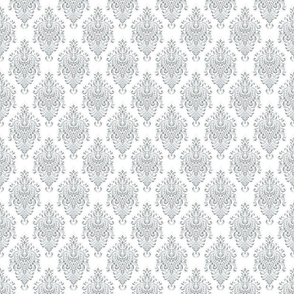 Andalusia Damask (Small) in Gray