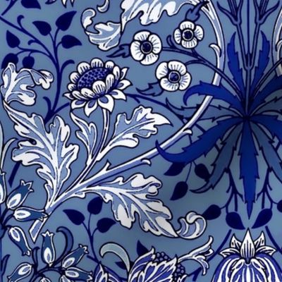 HYACINTH IN DELFT BLUE - WILLIAM MORRIS