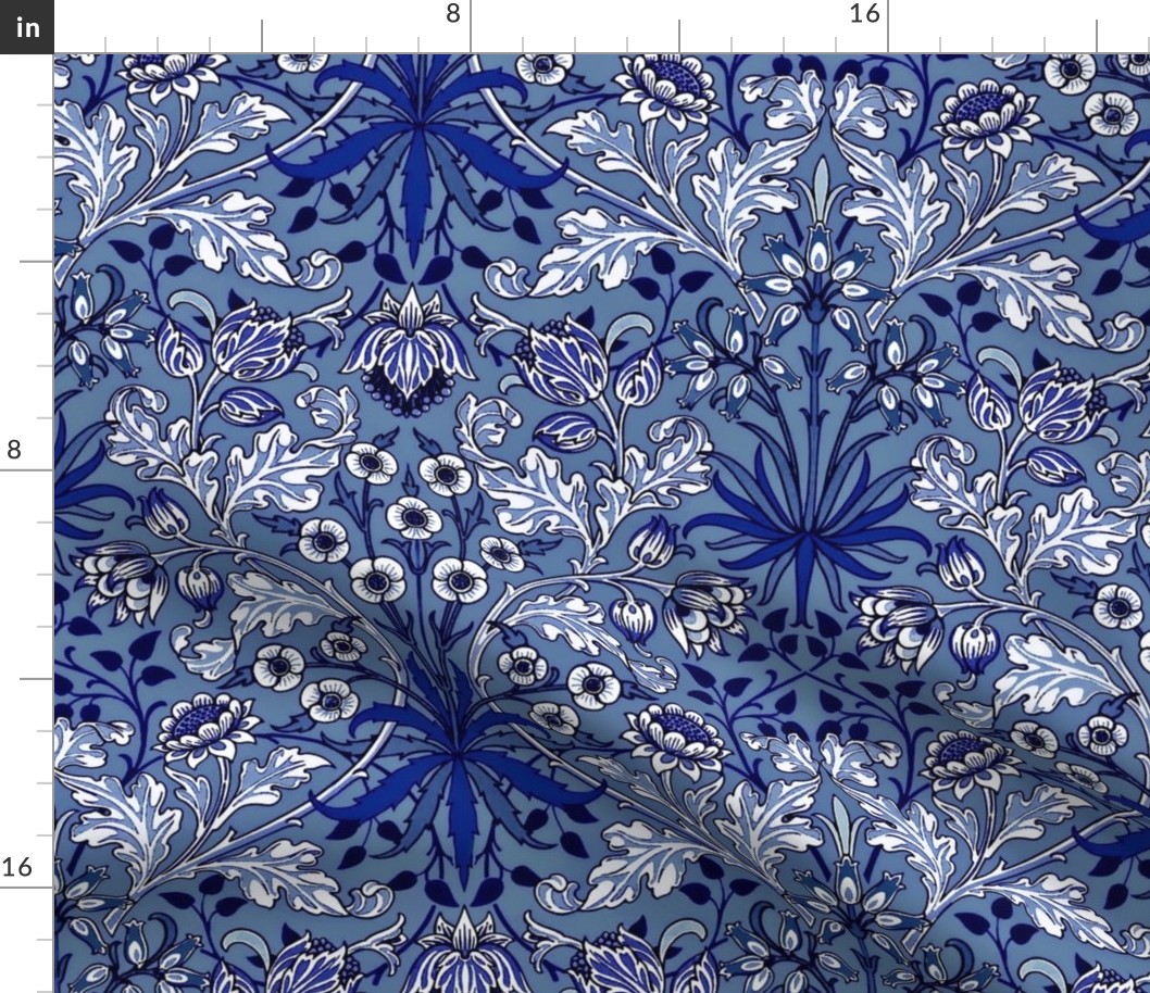 HYACINTH IN DELFT BLUE - WILLIAM MORRIS