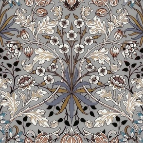 Hyacinth wallpaper by William Morris England 19th century  VA Images