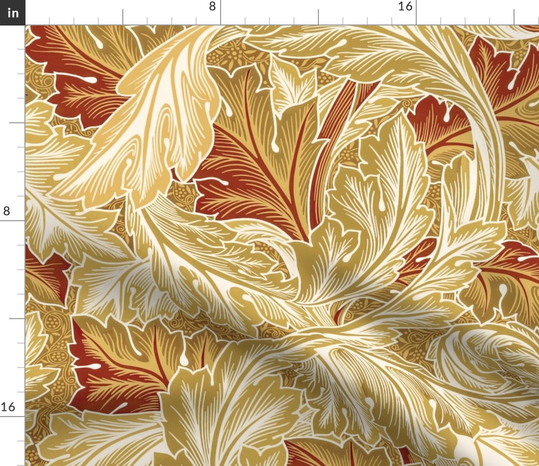 ACANTHUS IN LOXLEY STABLE - WILLIAM MORRIS - Large repeat