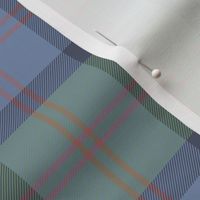 Blair tartan, 6" faded