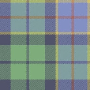 Birse tartan, 8" faded