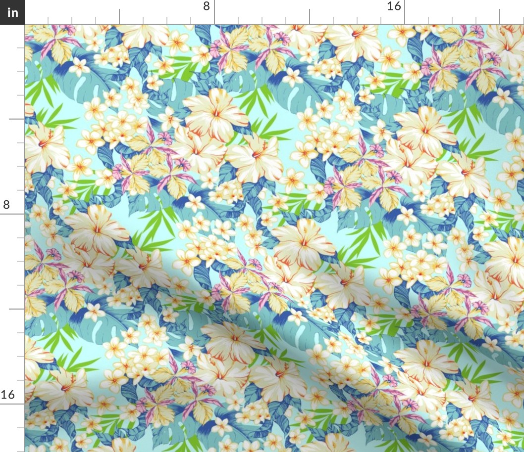 Aloha tropical pattern 