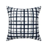 Distressed Tartan Navy