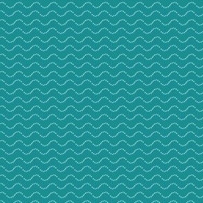 Waves in sea green-.5