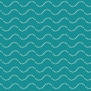 Waves in sea green-1x1