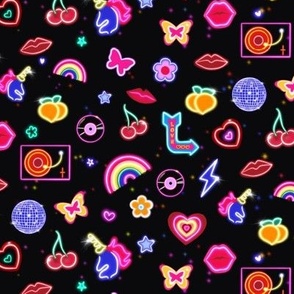 Y2k Icons Fabric, Wallpaper and Home Decor