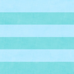 Turquoise & Sky Blue 1.25in Stripes 