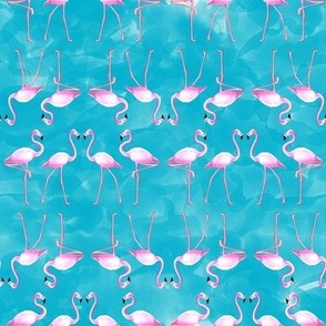 Pink Flamingos Summer Beach