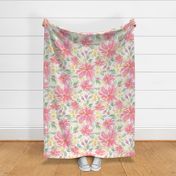 Spring Fling Watercolor Floral large scale