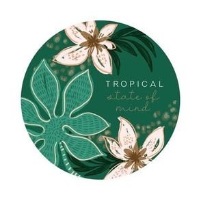 Lush Tropical Embroidery DH