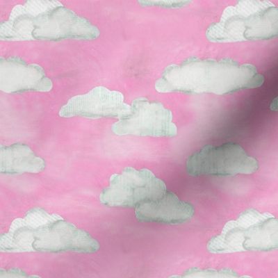 Cloudy Sky Pink Medium