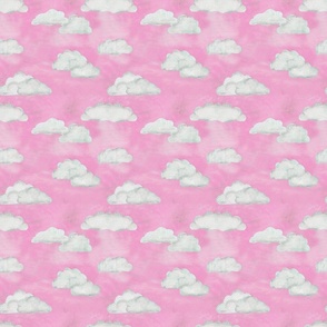 Cloudy Sky Pink Medium