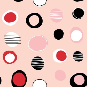 Wonky Dots -Lipstick -LRG