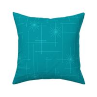 Orbs Starburst - Turquoise/Aqua