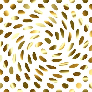 Twisted Polka Dots (white background) 